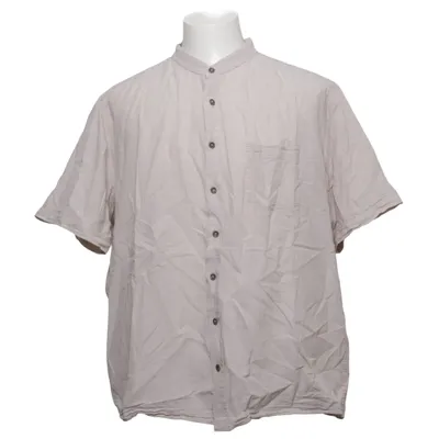 Short sleeve shirt (Beige) from Redmond Cotton, Linen