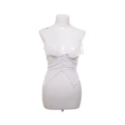 Crop top (Wit) van Bershka Polyester