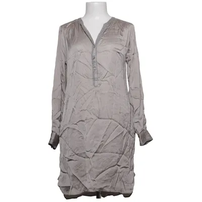 Jurk (Beige) van Plus Fine Katoen, Viscose