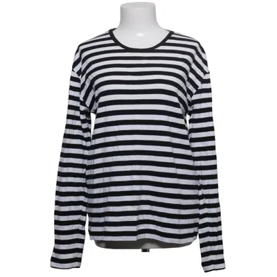 Långärmad t-shirt (Svart, Vit) från Mads Nørgaard Bomull