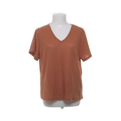 T-shirt (Marron) de Emery Rose Élasthane, Polyester