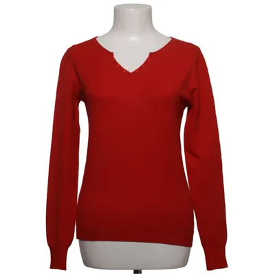 Sweater (Rød) fra Anna Ellis Kashmir, Viscose, Uld