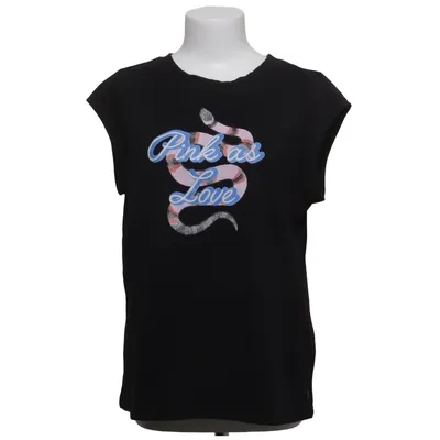 T-shirt (Black) from Coster Copenhagen Cotton, Polyester