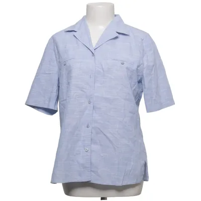 Short sleeve shirt (Blue) from Schneberger Cotton, Polyester
