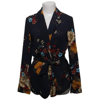 Cardigan (Blauw, Meerkleurig) van Jacqueline de Yong Elastaan, Polyester
