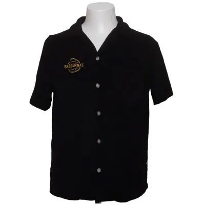 Korte mouwen shirt (Zwart) van Nikben Katoen, Polyester