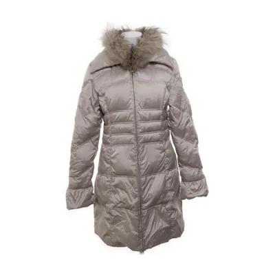 Down coat (Beige) from Phard Down, Feather, Nylon, Polyester