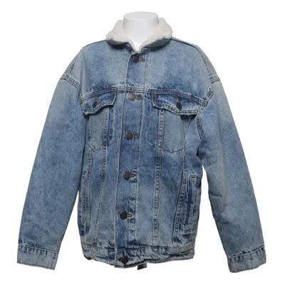 Gevoerde spijkerjas (Blauw) van Zara Polyester