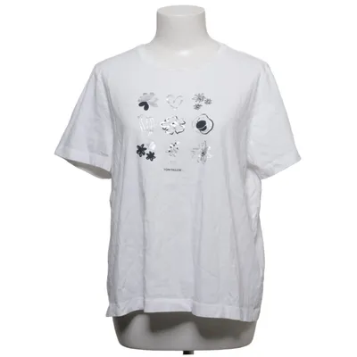 T-shirt (Blanc) de Tom Tailor Coton biologique