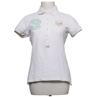 Polo (Blanc, Vert) de Sansibar Sylt Coton