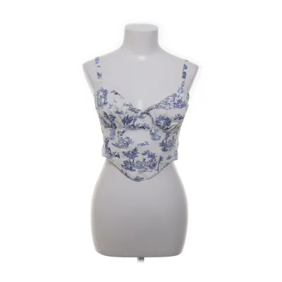 Bustier (Blå, Vit, Flerfärgad) från Bershka Polyester