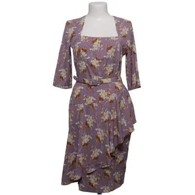 Kjole (Lilla, Flerfarvet) fra Hell Bunny Vixen Elastan, Polyester
