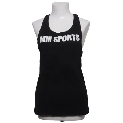 Sports tank top (Black) from MM Sports Cotton