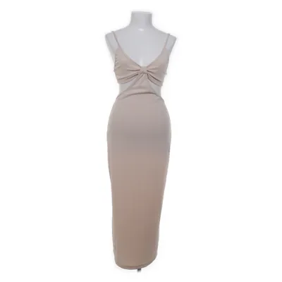 Maxikleid (Beige) von Shein Elasthan, Polyester