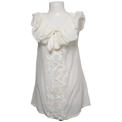 Top (White) from Smooph Cotton, Silk