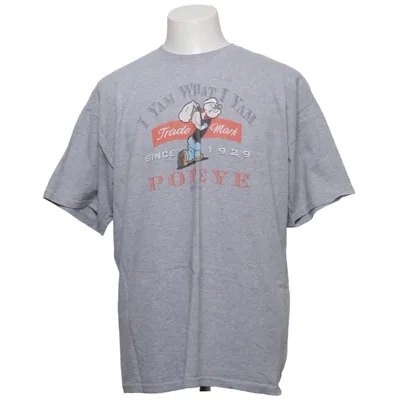 T-shirt (Grijs) van Alstyle Katoen, Polyester