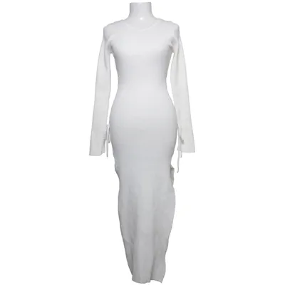Maxi dress (White) from Jus de Pom Polybutylene, Viscose
