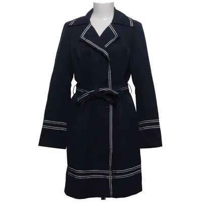Trench-coat (Bleu, Blanc) de Ivanka Trump Coton, Polyamide, Polyester, Viscose