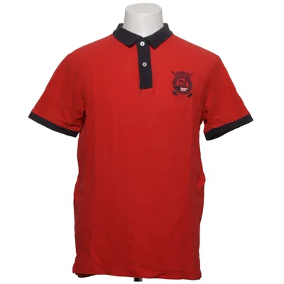Poloshirt (Rood, Zwart) van Vinson Polo Club