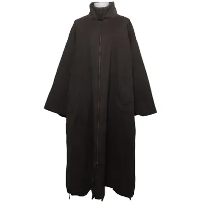 Oilskin coat (Brown, Black) from Oska