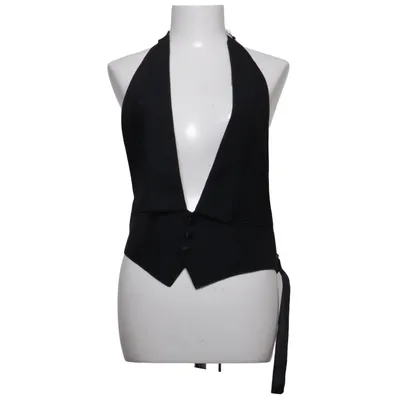 Gilet (Noir) de Laandling Polyester, Laine