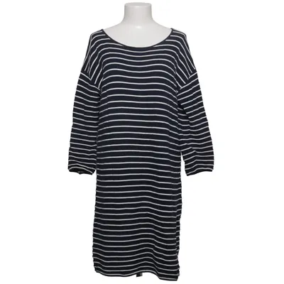 Dress (Blue, White) from Tom Tailor Denim Cotton
