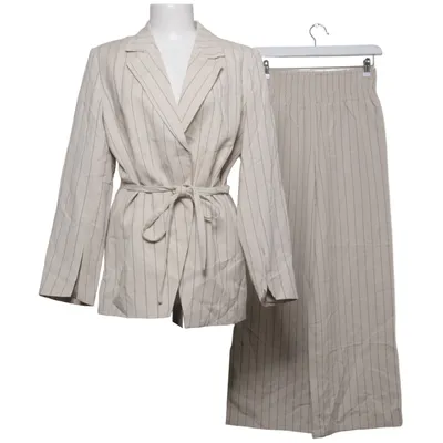 Jakkesæt (Linen Smock Waist Pants) fra Sanne Alexandra Elastan, Linned, Polyester, Viscose