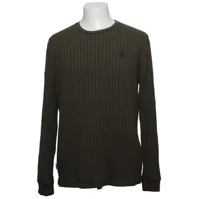 Long sleeve T-shirt (Green) from Gym King Elastane, Polyester, Viscose