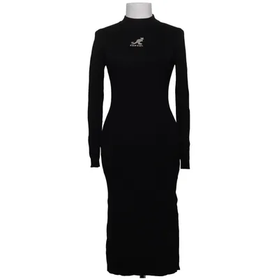 Robe longue (Noir) de Kangol x H&M Acrylique, Polyamide, Viscose