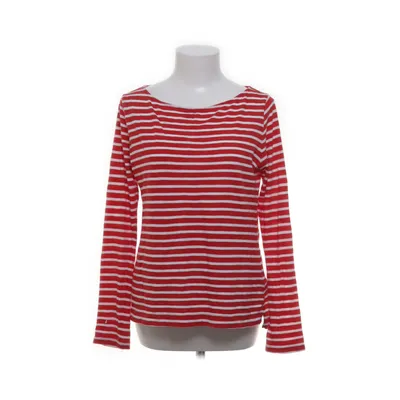 Long sleeve T-shirt (Red, White) from Banana Republic Cotton, Modal