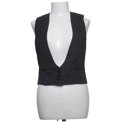 Suit vest (Blue, Beige) from Oodji Polyester, Viscose