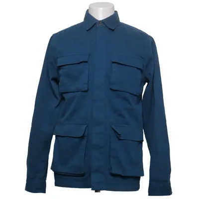 Safari jacket (Blue) from Topman Cotton