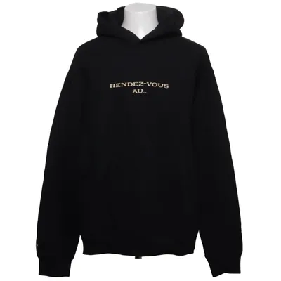 Sweat à capuche (Noir) de Highsnobiety Coton