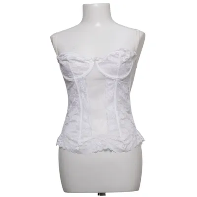 Corset (White) from Elbrina Elastane, Polyamide