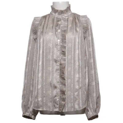 Blouse (Beige, Multicolored) from Ba&sh Metallic fiber, Polyester