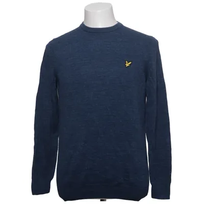 Sweater (Kn518v) fra Lyle & Scott Bomuld, Linned