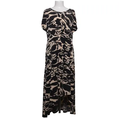 Robe longue (Noir, Beige) de Finery Élasthane, Polyester