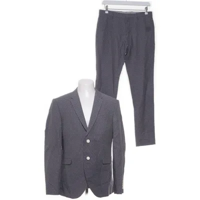 Pak (Blauw, Wit) van Zara Man Katoen, Linnen