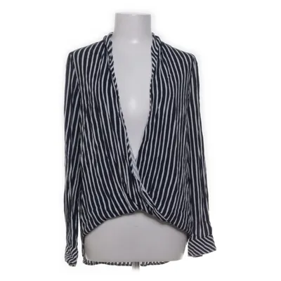 Wikkelblouse (Blauw, Wit) van Zara Trafaluc Collection