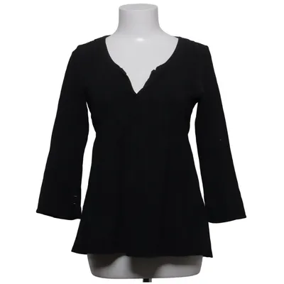 Blouse (Black) from House of Lola Cotton, Elastane
