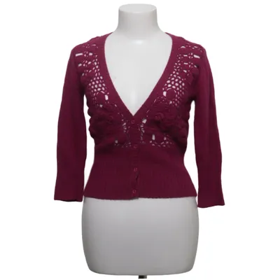 Cardigan (Purple) from Mango Suit Angora, Polyamide, Wool
