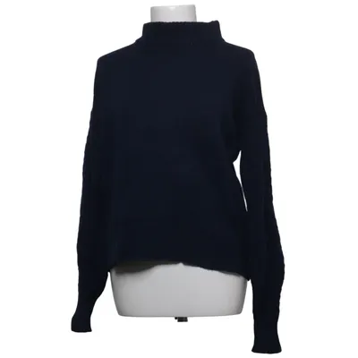 Pul à col roulé (Bleu) de Cassis Cachemire, Polyamide, Viscose, Laine
