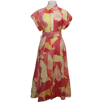 Shirt dress (Pink, Yellow, Multicolored) from Rebecca Vallance Linen, Viscose