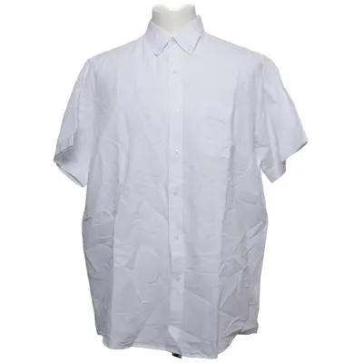 Chemise à manches courtes (Blanc) de Franco Bettoni Coton, Lin
