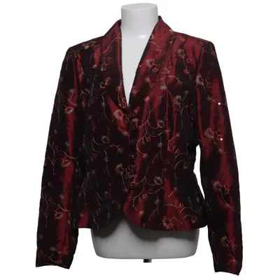 Kavaj (Röd, Flerfärgad) från GR Design Polyamid, Polyester