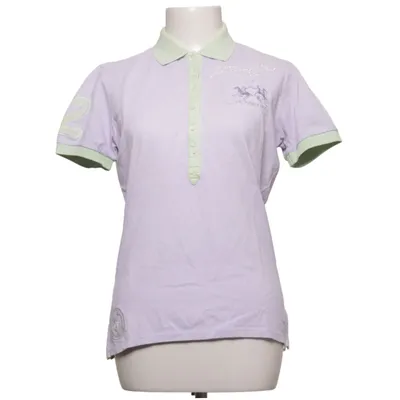 Poloshirt (Lila, Groen) van La Martina