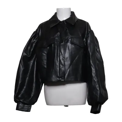 Jacket (Black) from NA-KD Reborn Cotton, Polyester