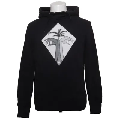 Hoodie (Black) from Real Palm Wear Organic cotton
