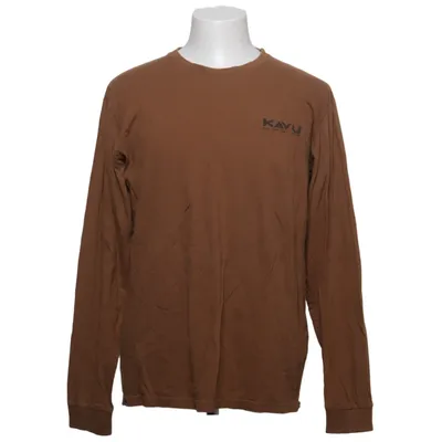 Long sleeve T-shirt (Brown) from Kavu Organic cotton