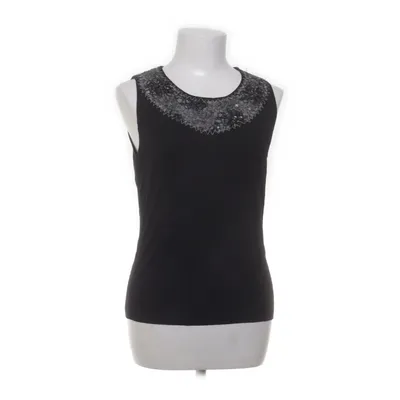 Tank Top (Black, Silver) from Diva Polyamide, Viscose